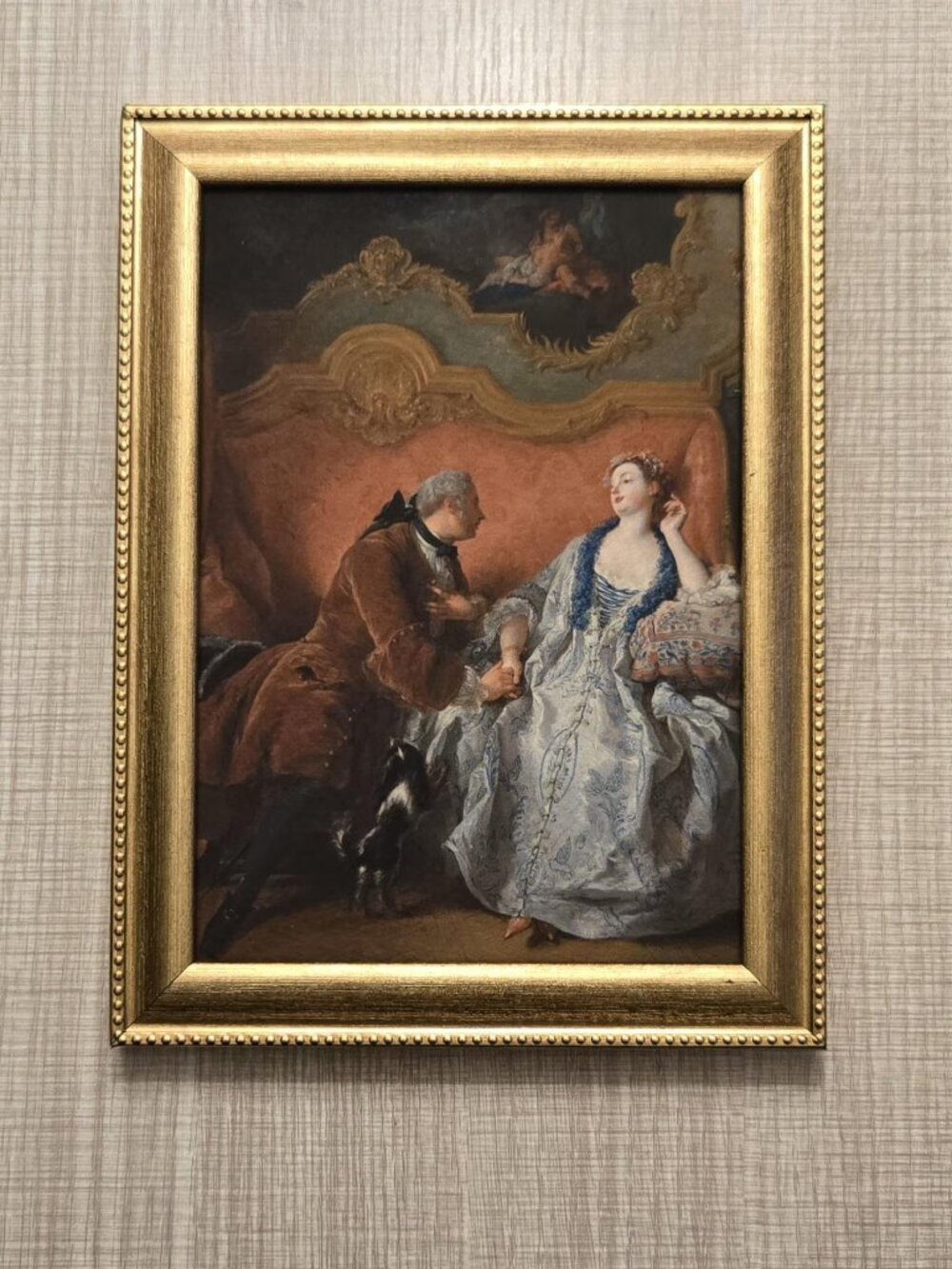 Jean François de Troy "The Declaration of Love" Art Reproduction Print